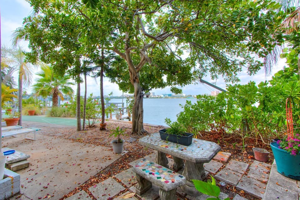 Enjoy the Waterfront Views All Day – Sip your morning coffee or evening wine on the patio while boats glide by and dolphins occasionally pop up in the water