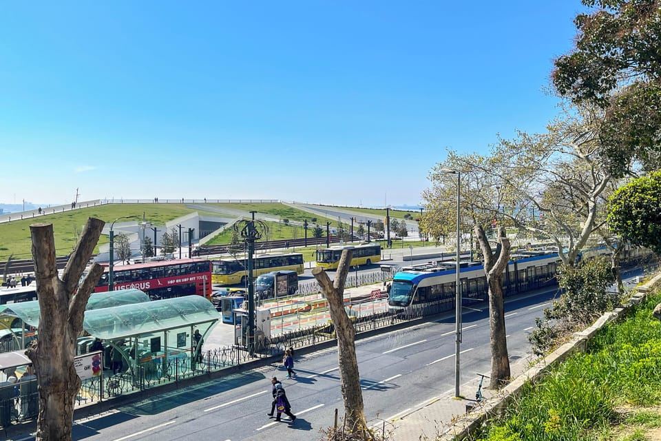 Kabataş - tram, metro, funicular to Taksim, and ferries to Kadıköy, Üsküdar, the Princes' Islands and more