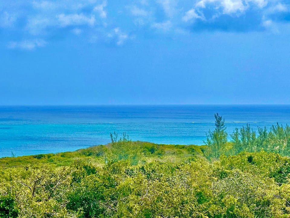More ocean views from the upper deck.