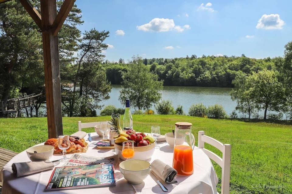 Enjoy the lovely view and serene atmosphere.