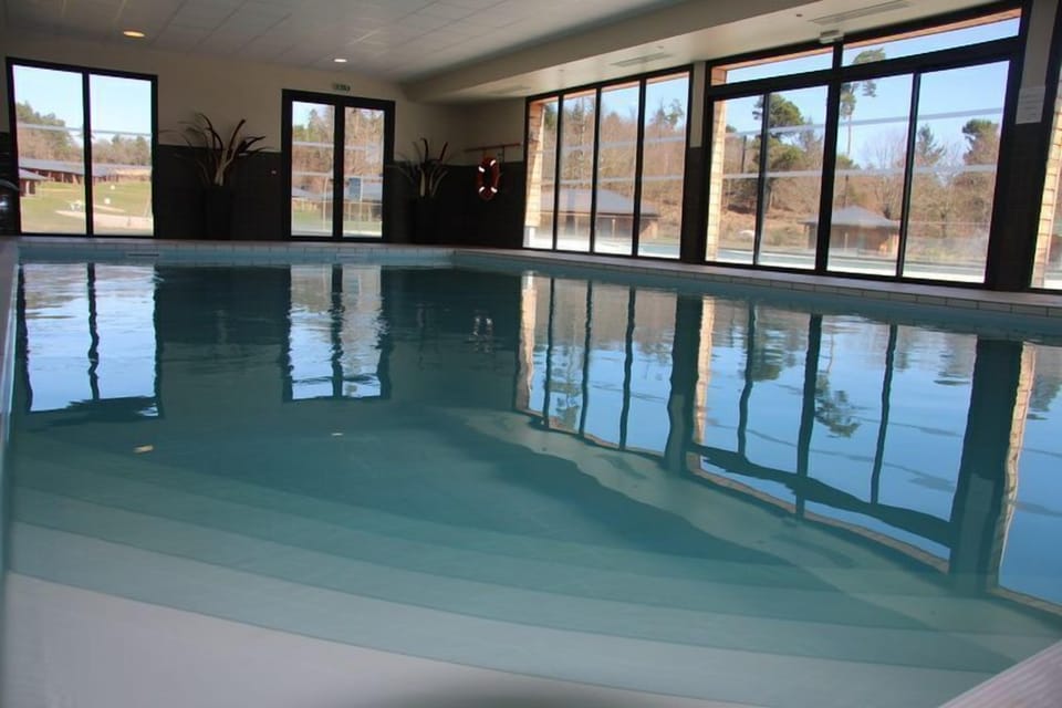 Spend time with family and friends in the indoor pool.