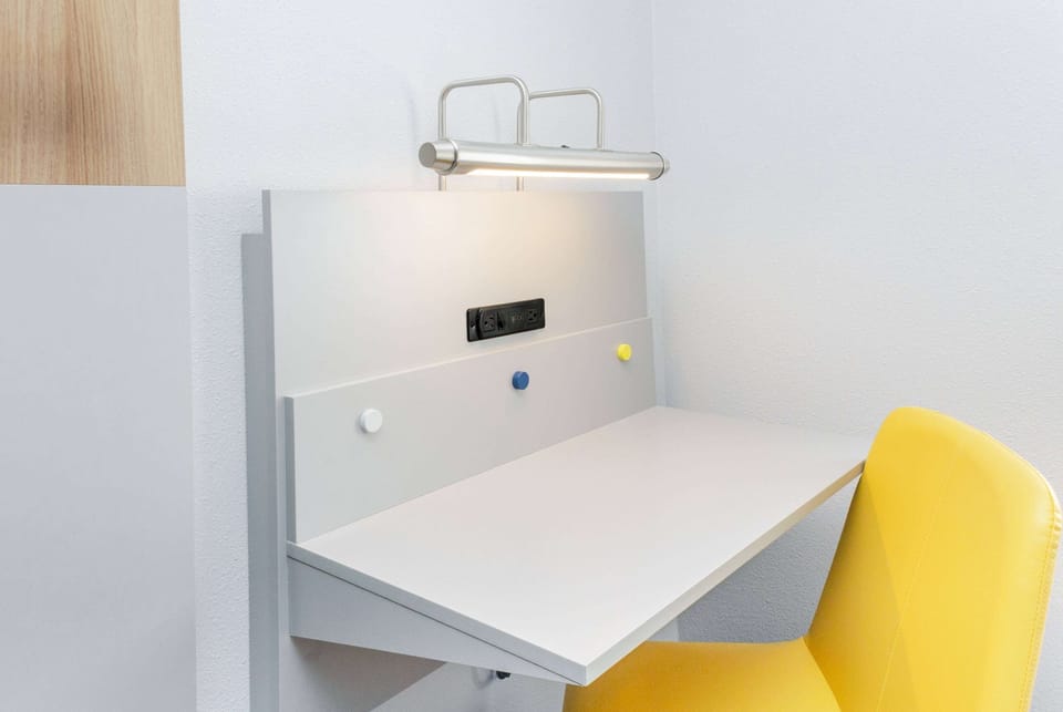 Desk, iron/ironing board, free cribs/infant beds, free WiFi