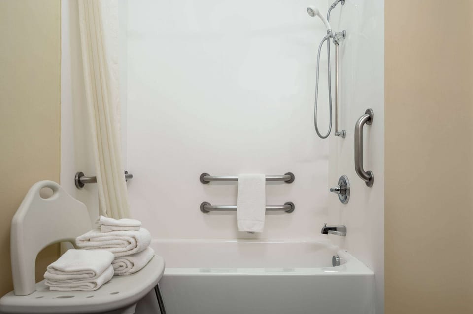 Room, 1 Queen Bed, Accessible, Non Smoking (Mobility) | Accessible bathroom
