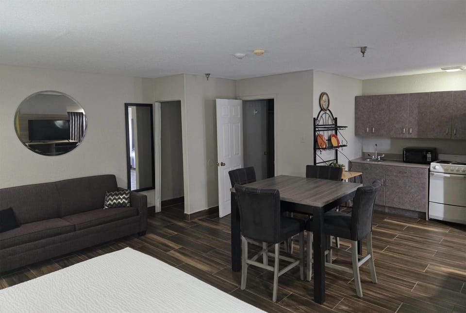 Room, 1 King Bed, Non Smoking (Efficiency) | Individually decorated, individually furnished, desk, laptop workspace