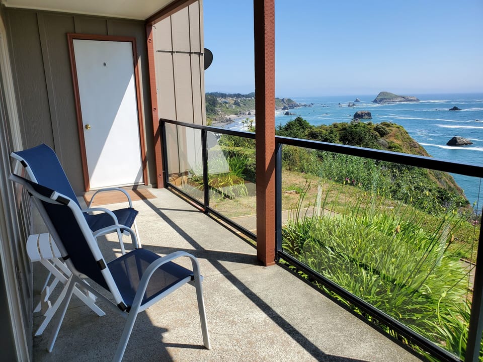 Patio from far right.