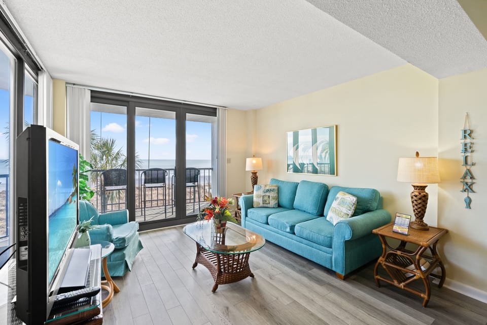 Oceanfront Living Room