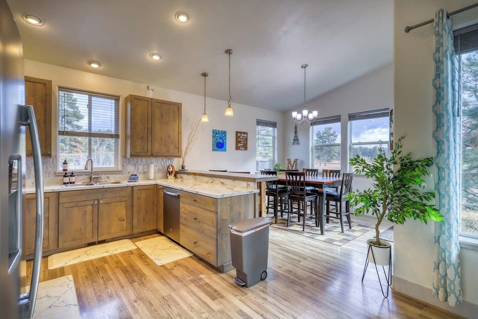 Kitchen and Dining Room Area