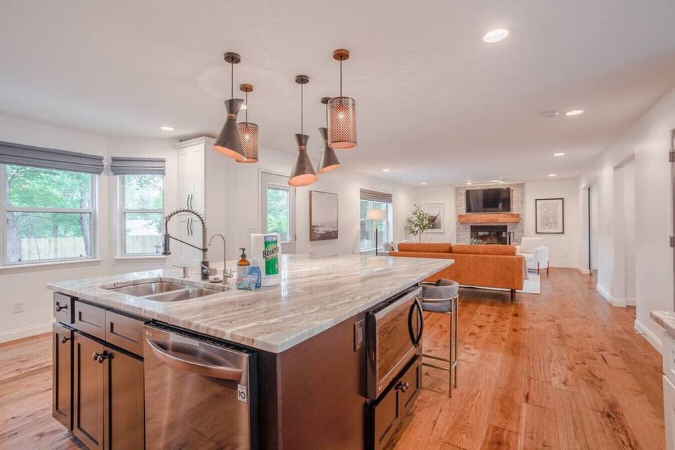 Huge kitchen island