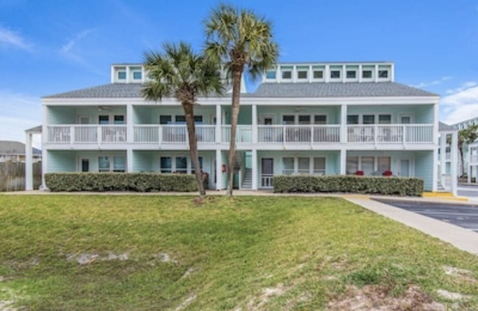 Southwind condominiums. Unit is the top R corner with private staircase. 