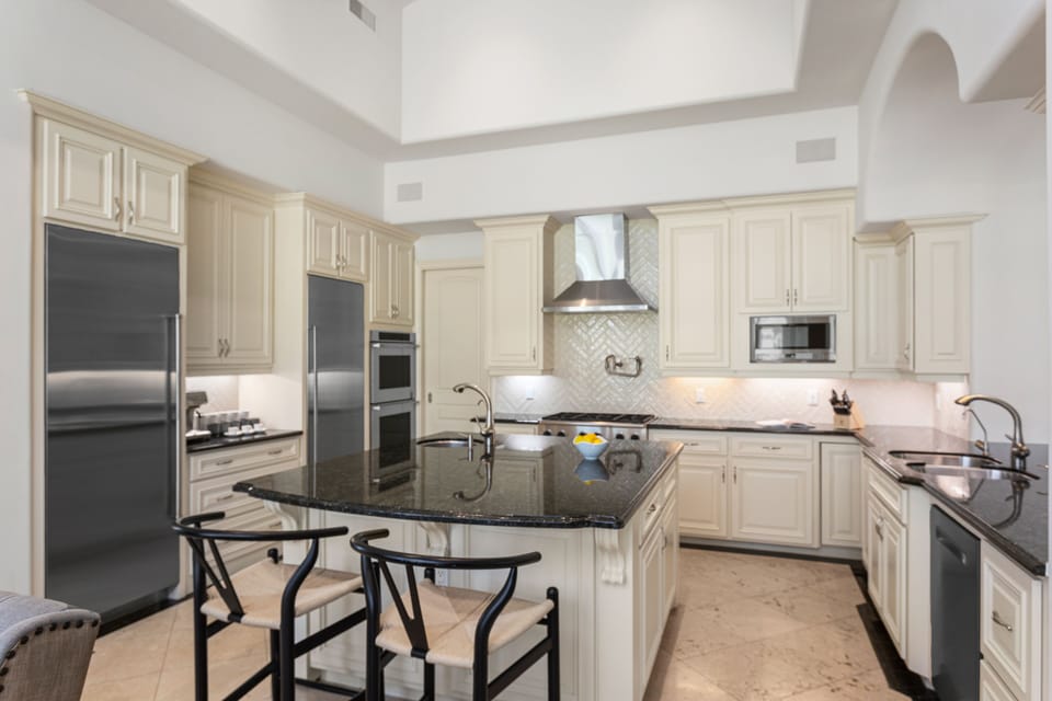 Gourmet kitchen space to whip up all the favorites - every gadget at the ready