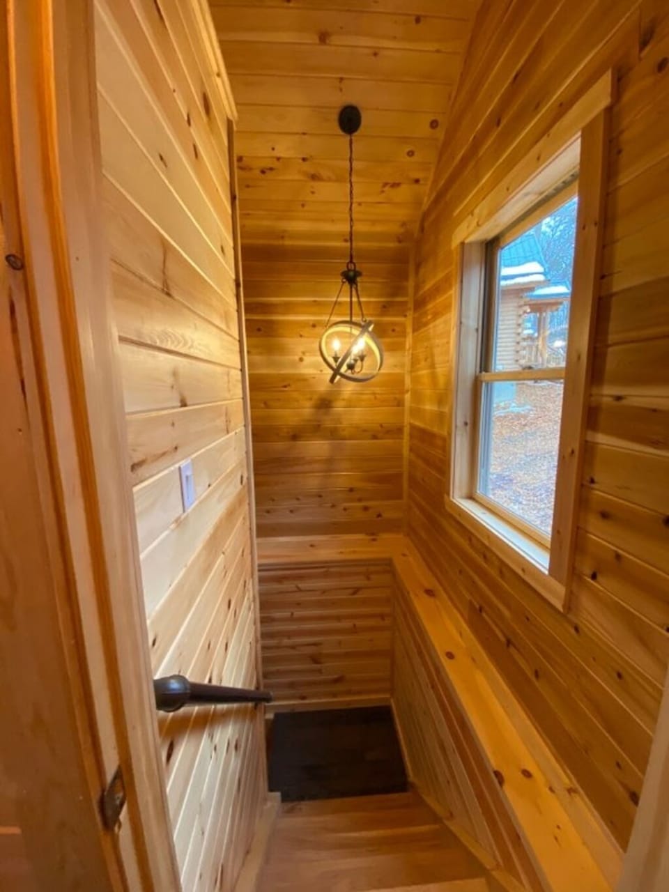 Stairs to lower level