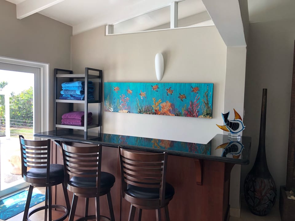 Bar area
