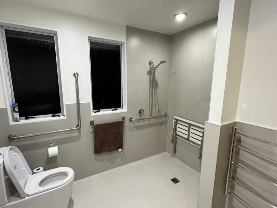 New accessible bathroom
