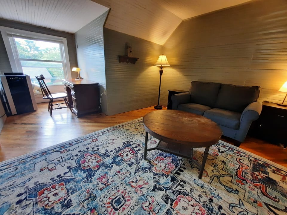 Sitting area upstairs