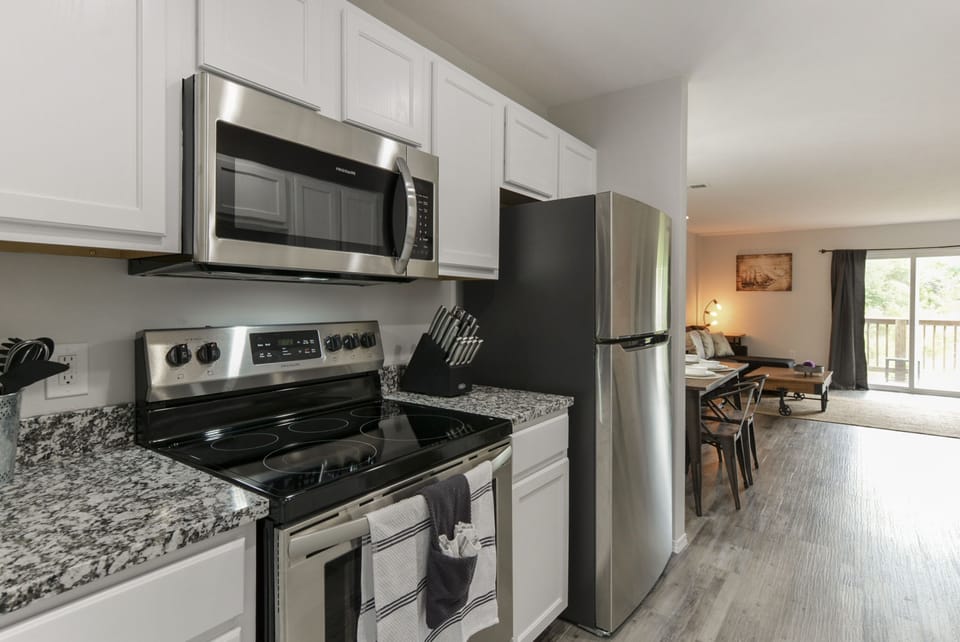 Kitchen in unit 5