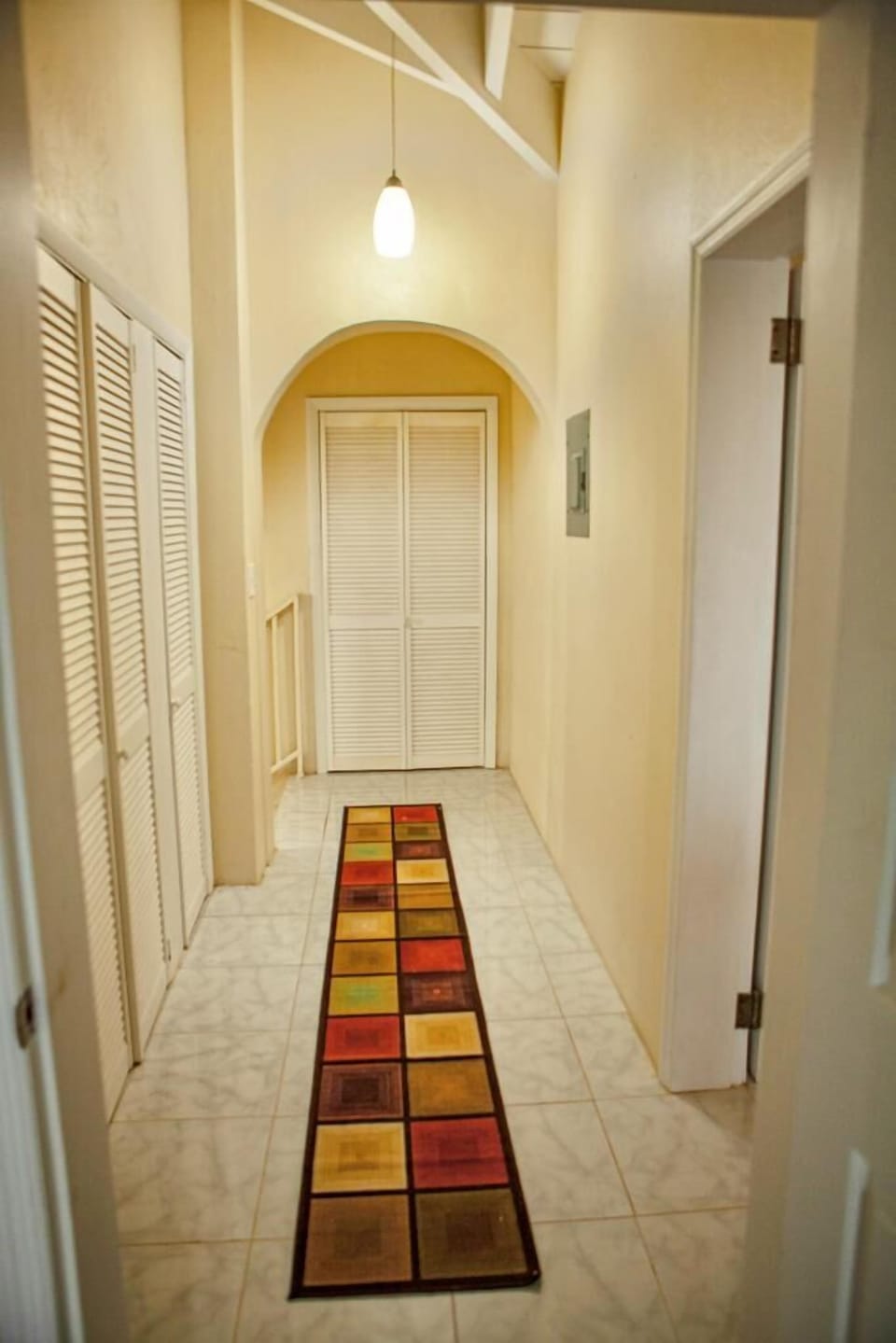upstairs hallway: washer and dryer
and extra closet space in this area