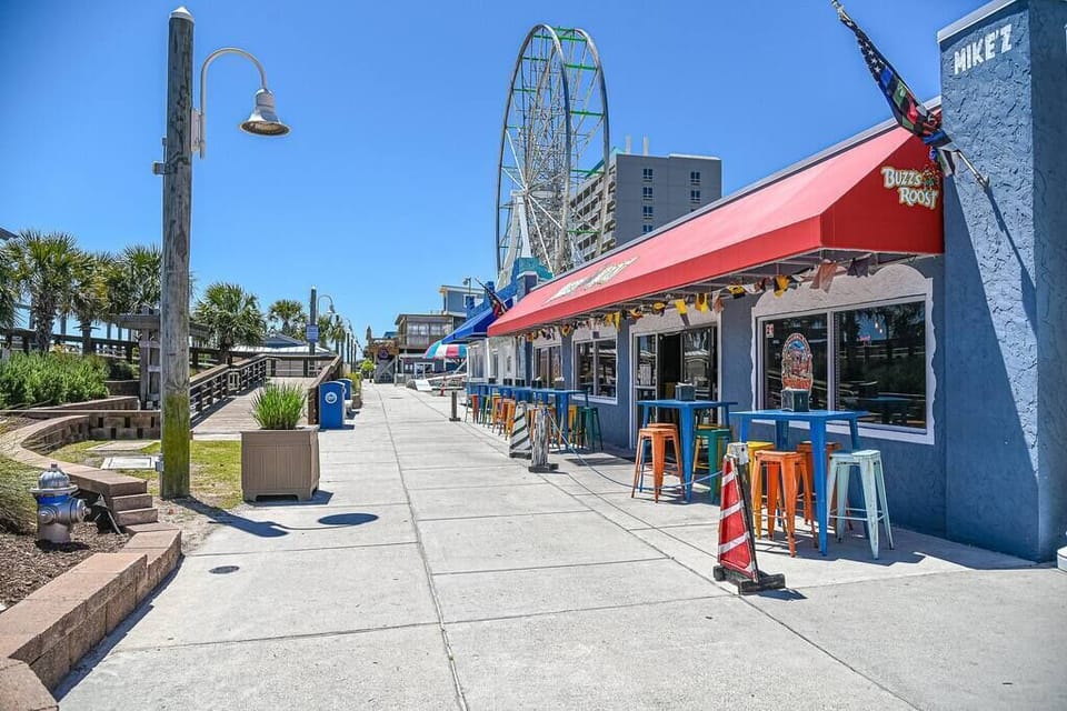 Short walk to the famous Carolina Beach Boardwalk