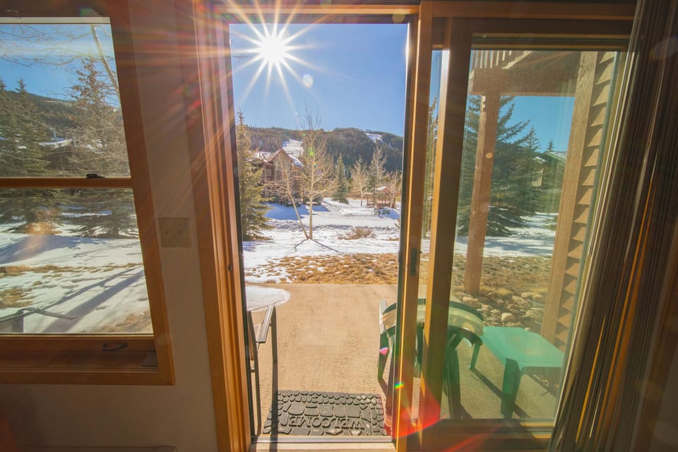 Door to Keystone mountain views! #winter