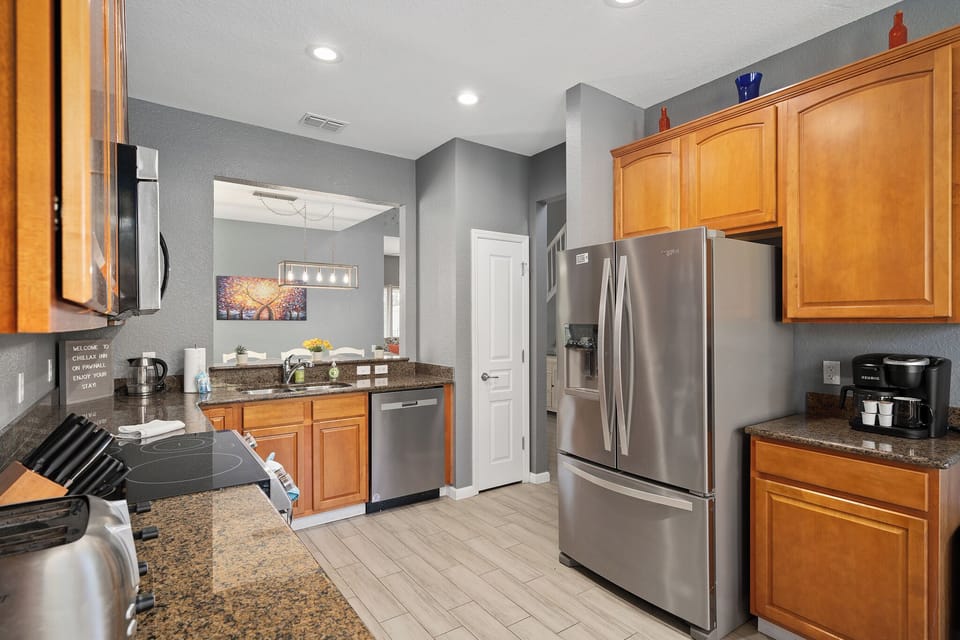 Stocked kitchen