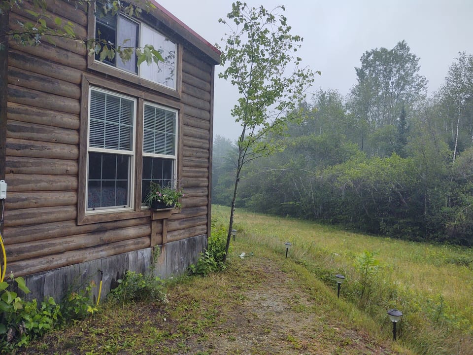 Walkway to cabin