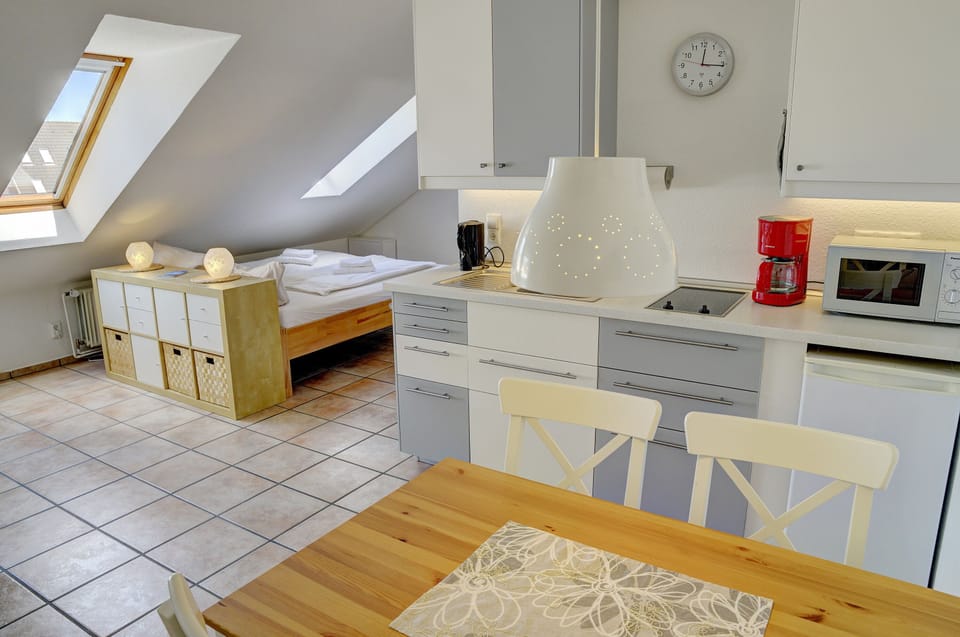 open kitchenette