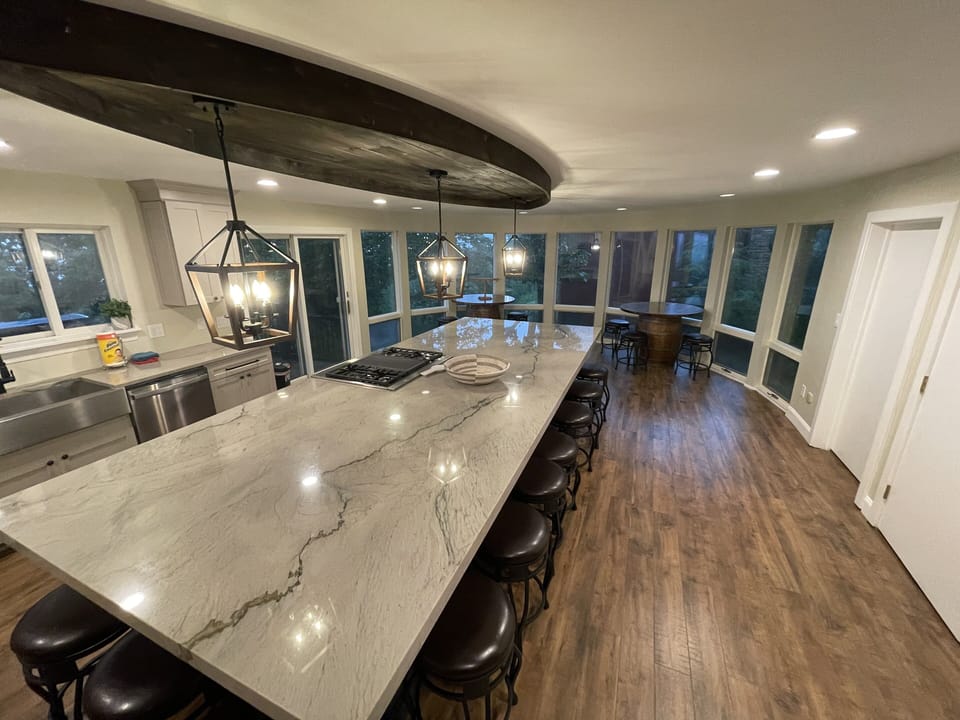16 foot kitchen island