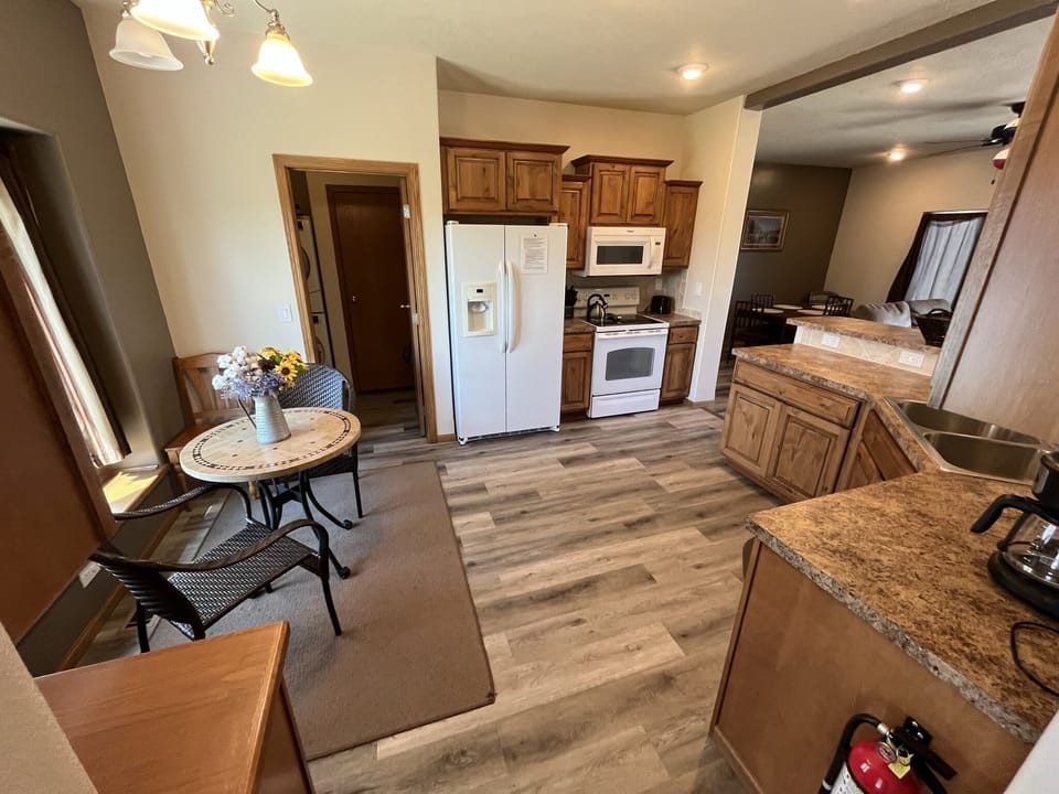 Kitchen from entry