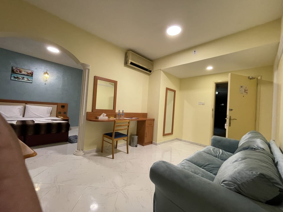 Desk, soundproofing, iron/ironing board, rollaway beds