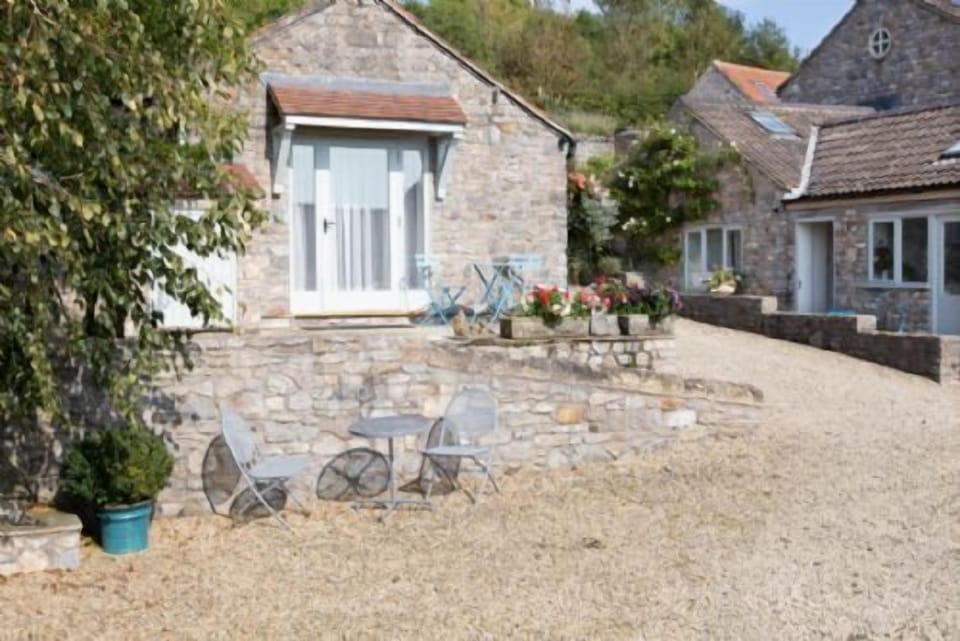 Outside patio seating area