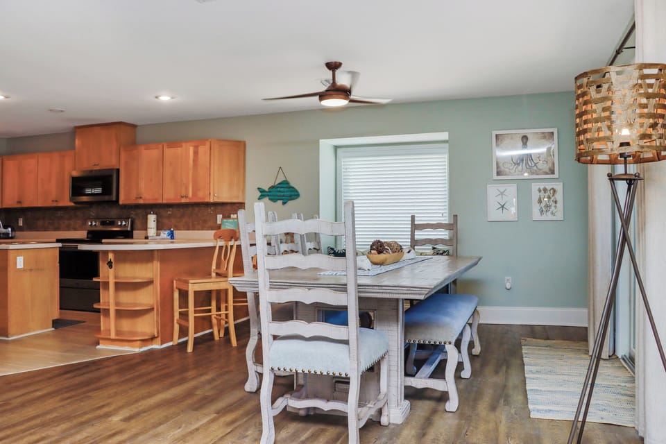 Dining Area and Kitchen
