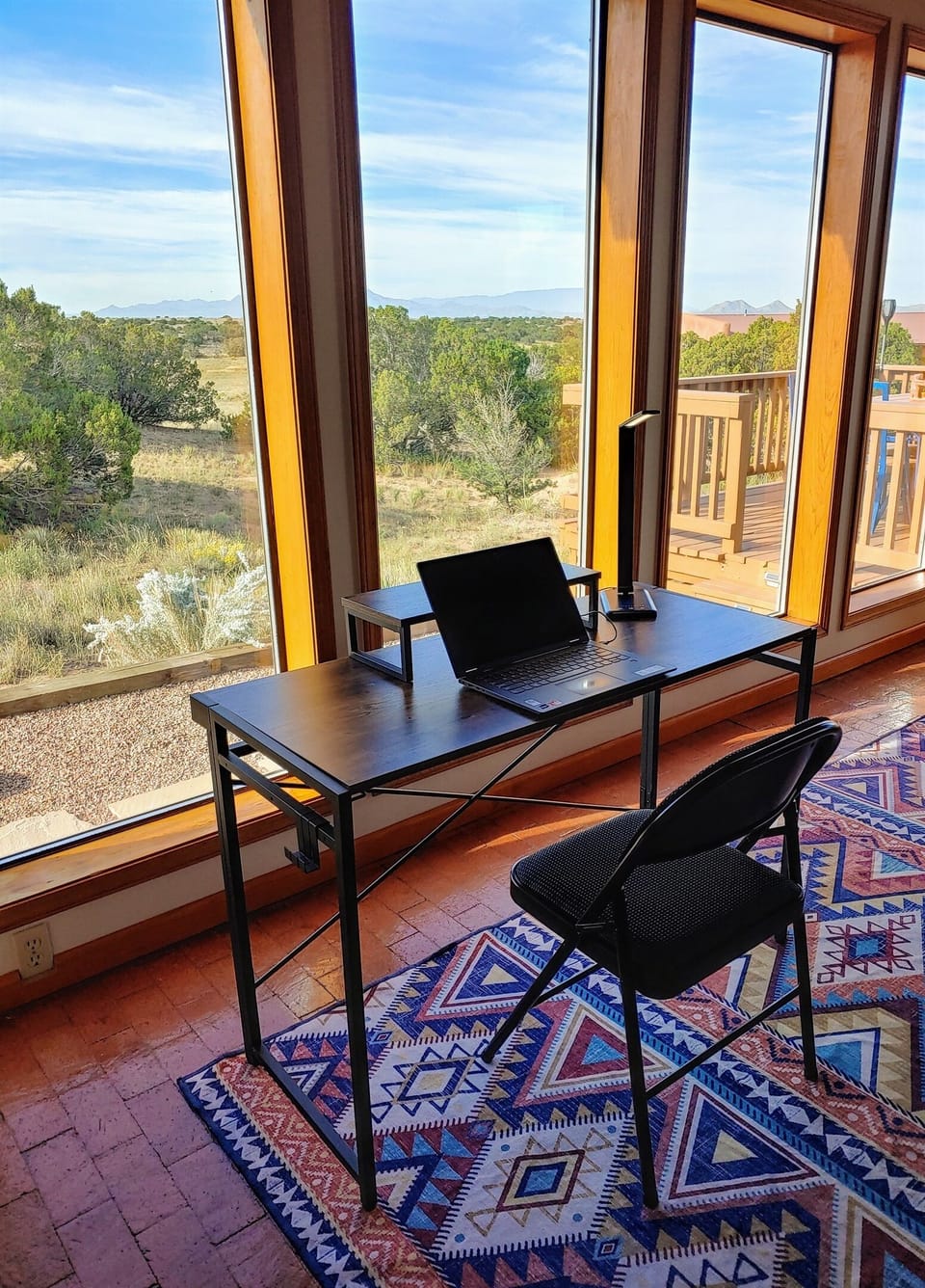 Workspace with a view
