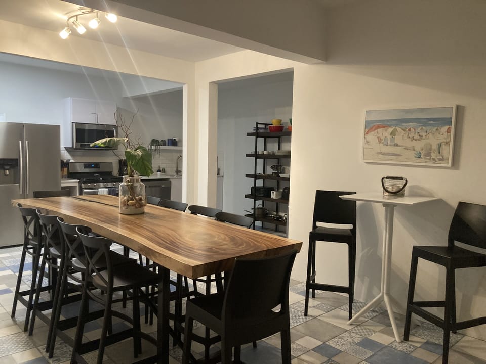 Dining, Kitchen & Laundry Area