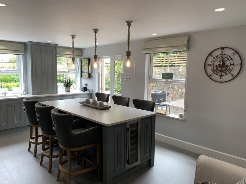 Kitchen with dining