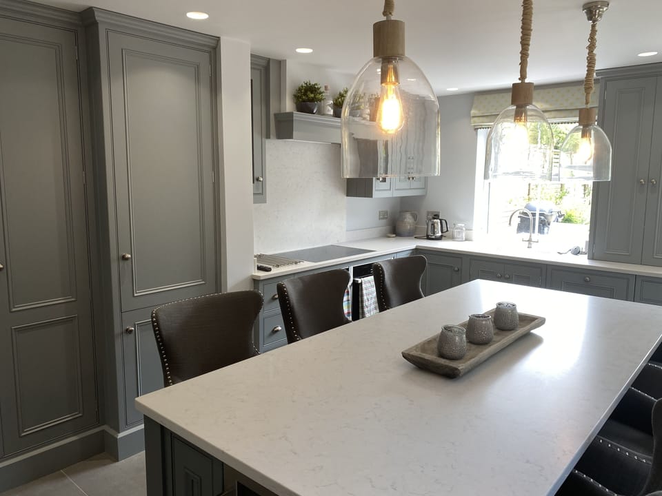 Kitchen with dining area 
