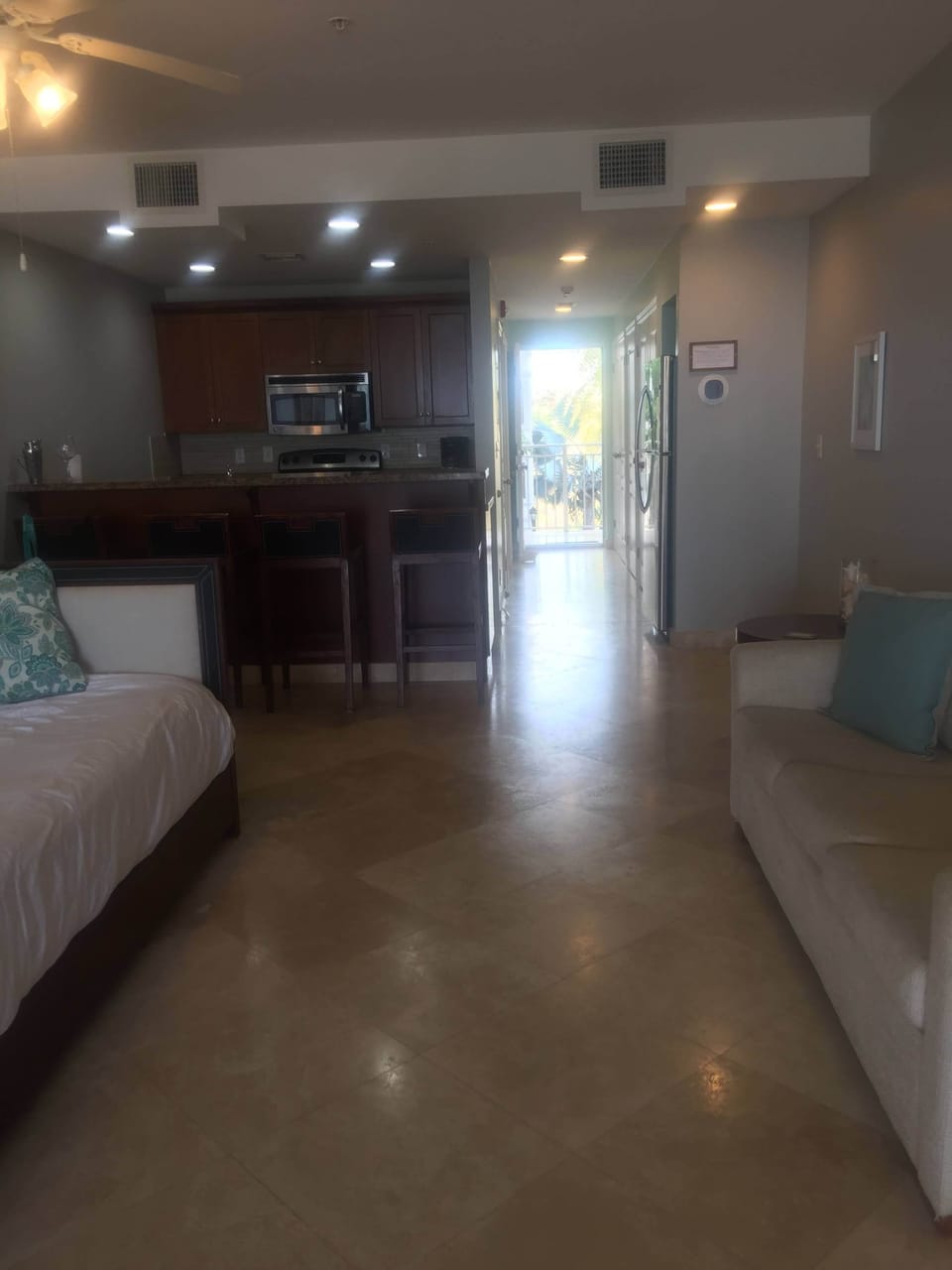 Very spacious, sun drenched studio - 900 sq ft! 
