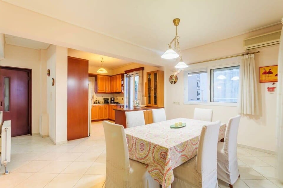 Kitchen & Living Room view