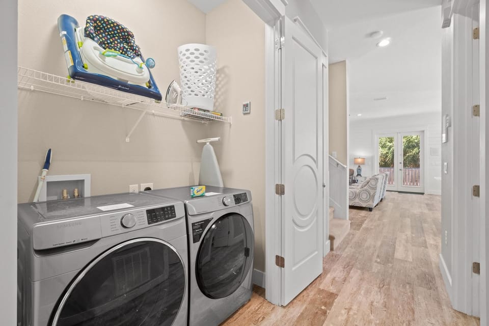 Laundry Located On 1st Floor