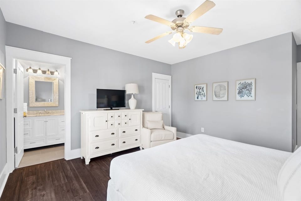 A peaceful space designed for rest and relaxation.