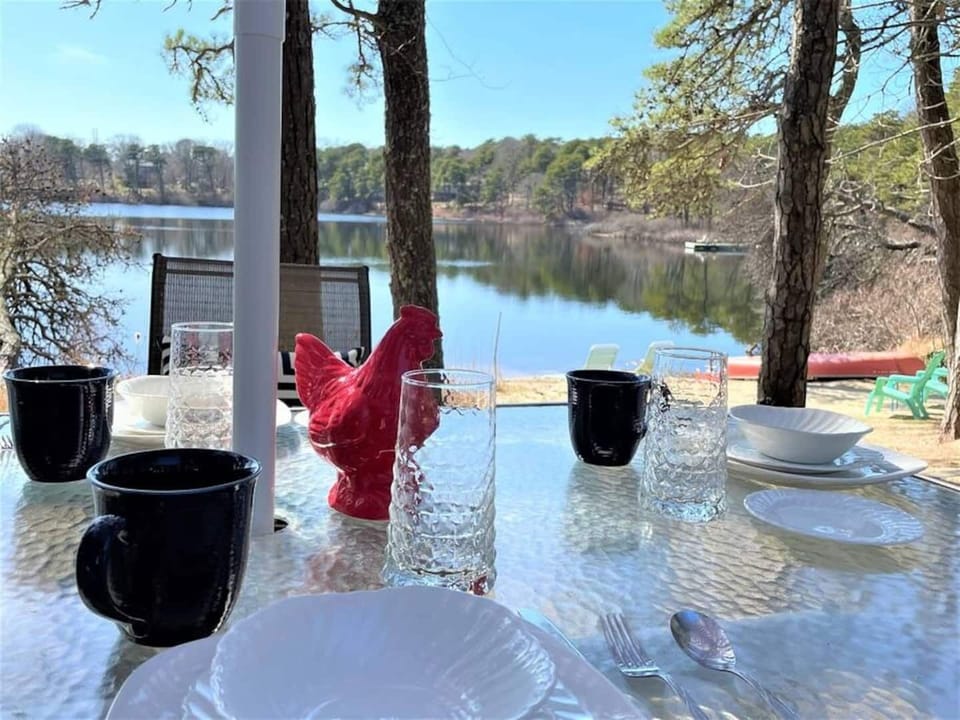 Breakfast on the pond