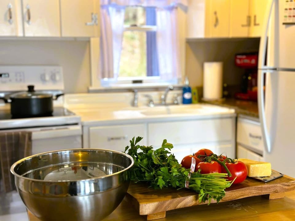 Small but mighty kitchen with everything