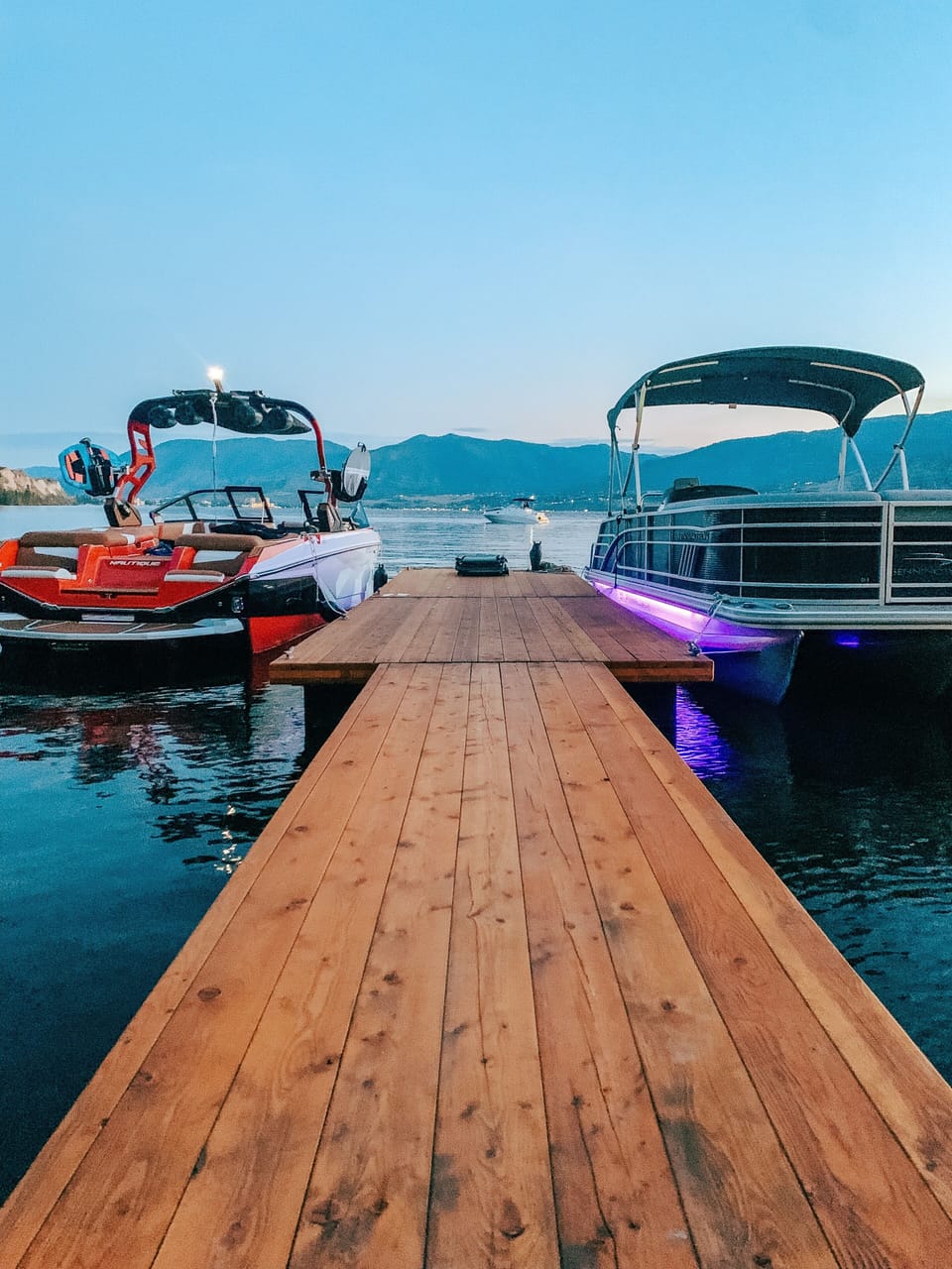 Pull right up with your own (or a rental) boat