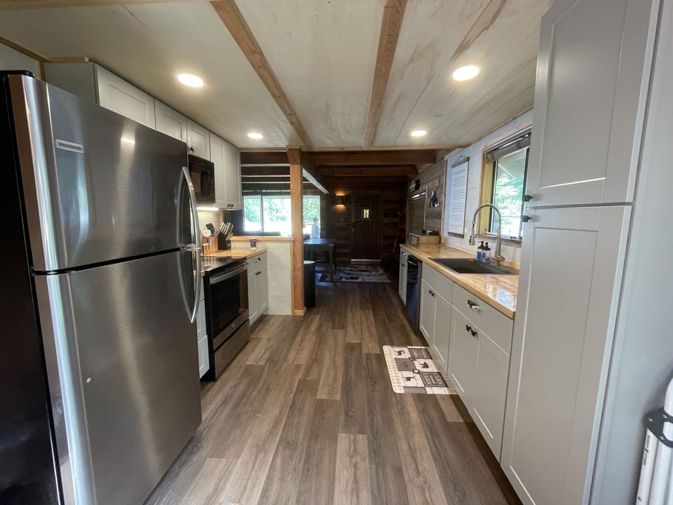 Fully equipped kitchen for all your cooking and baking needs