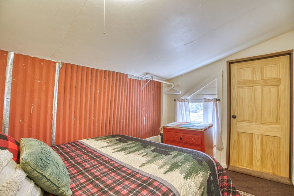 Step outside the bedroom door...