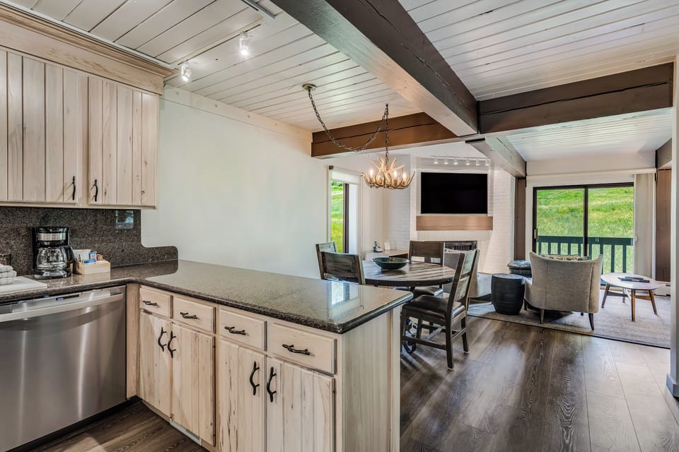 Dining area off of kitchen