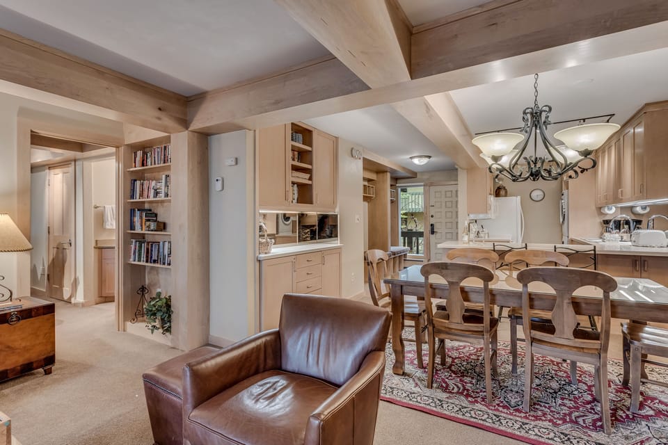 Dining area off of kitchen