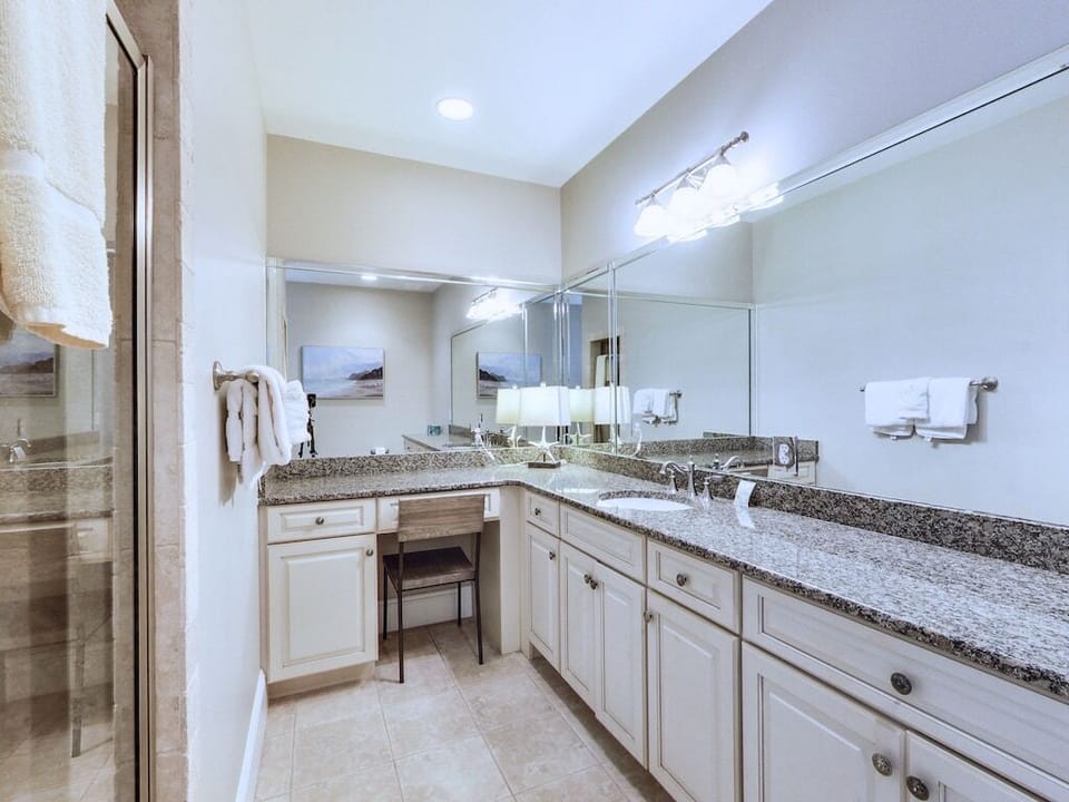 Large bathrooms
