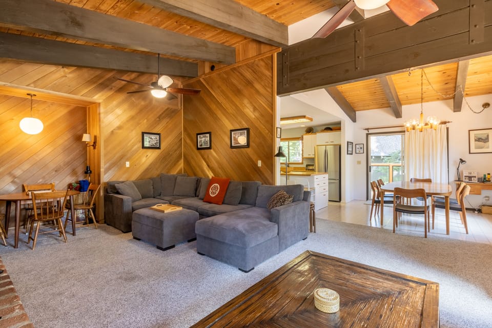 Spacious layout gives your group plenty of space to relax and connect.