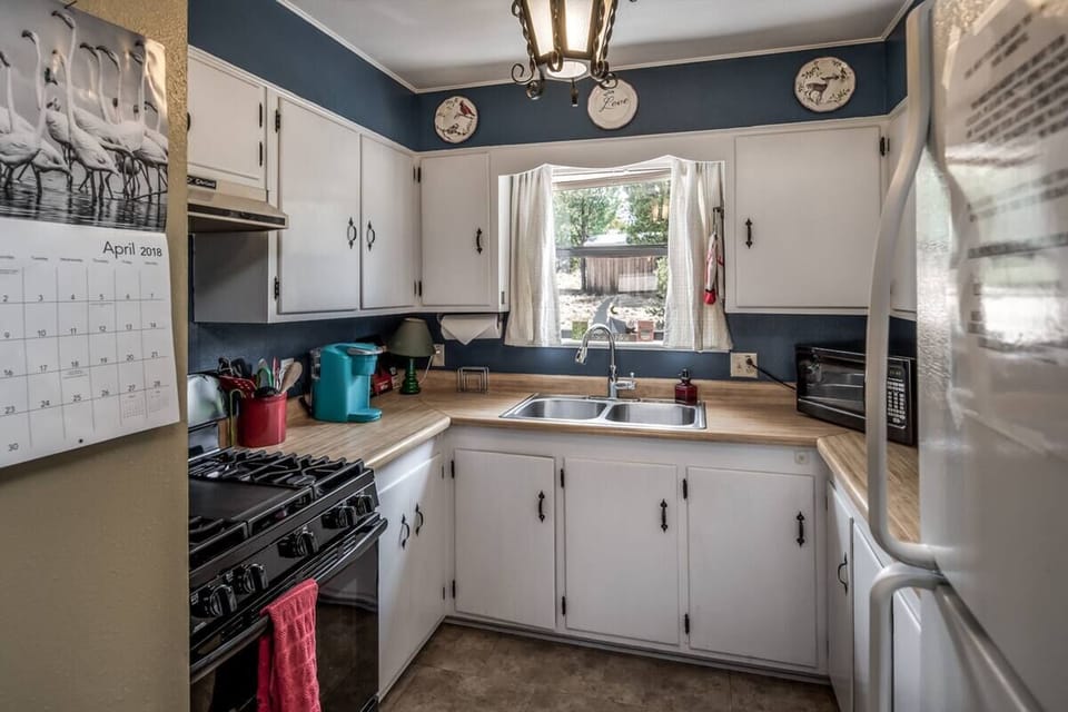 Full kitchen with everything you need *especially coffee!