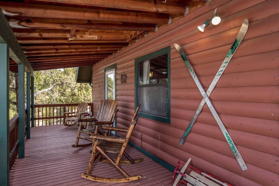 Rock your cares away with an awesome view of mountains, sunsets, & wildlife.