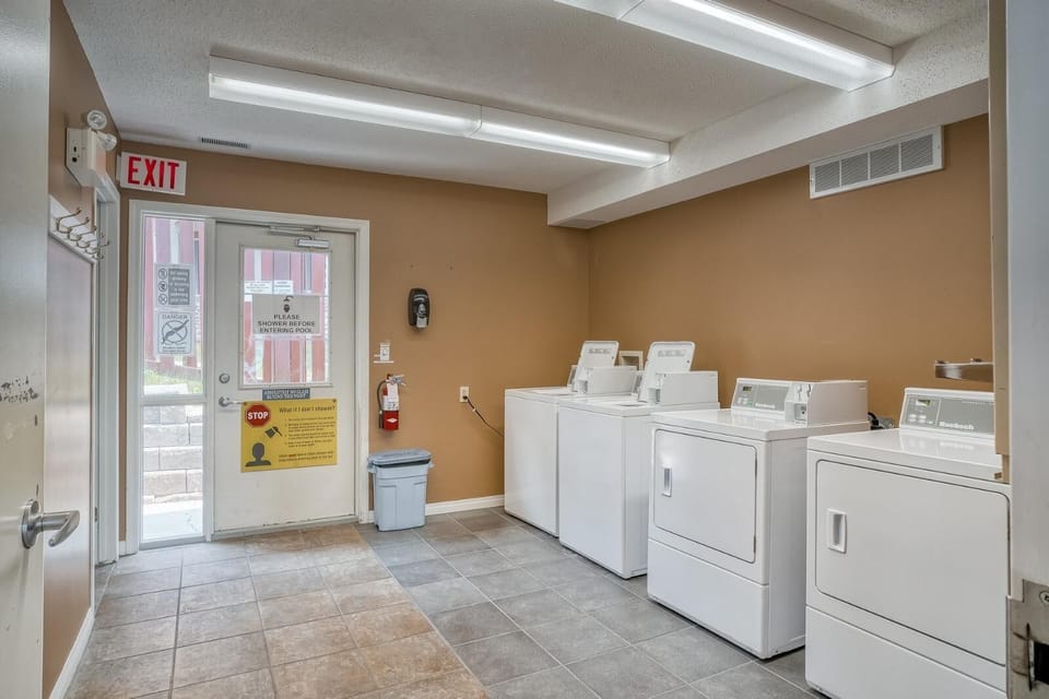 Coin laundry. *bring change!* 